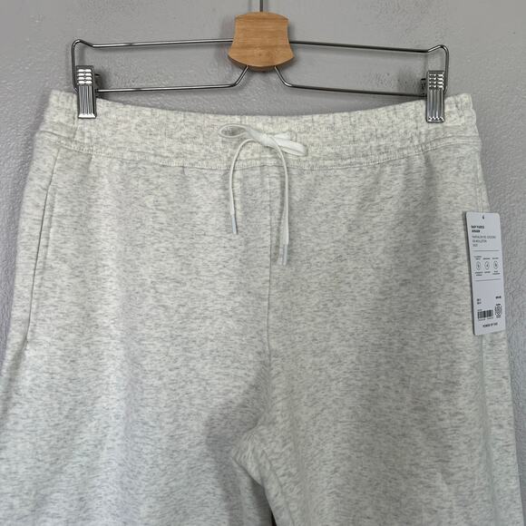 Athleta Women's Size M Easy Fleece Mid Rise Jogger Pants Grey Pockets NWT 575914 - Picture 4 of 15